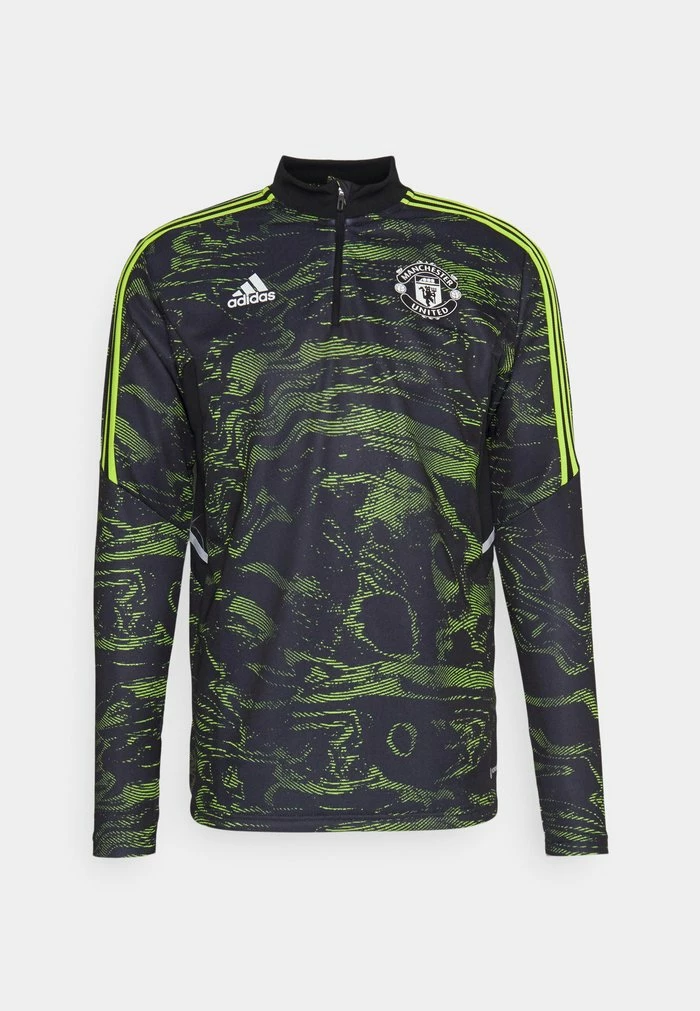 Adidas Performance MANCHESTER UNITED TRAININGS - Club Wear - Semi Solar Slime/black 7 Adidas Performance MANCHESTER UNITED TRAININGS - Club Wear - Semi Solar Slime/black - Image 5
