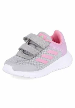 Adidas Performance TENSAUR RUN UNISEX - Neutral Running Shoes - Grey/pink/lilac