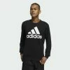 Adidas Performance Sweatshirt - Black/white -adidas Performance Shop 667e2ce8e47e47f99749d57237c95bbe