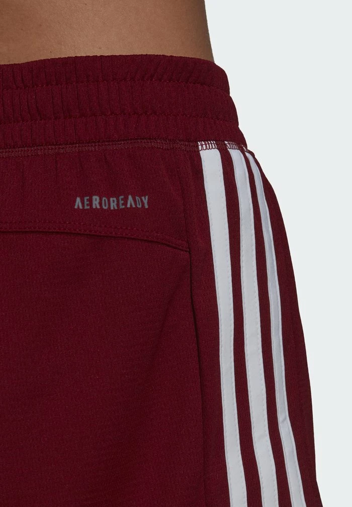 Adidas Performance PACER - Sports Shorts - Collegiate Burgundy/white 9 Adidas Performance PACER - Sports Shorts - Collegiate Burgundy/white - Image 7