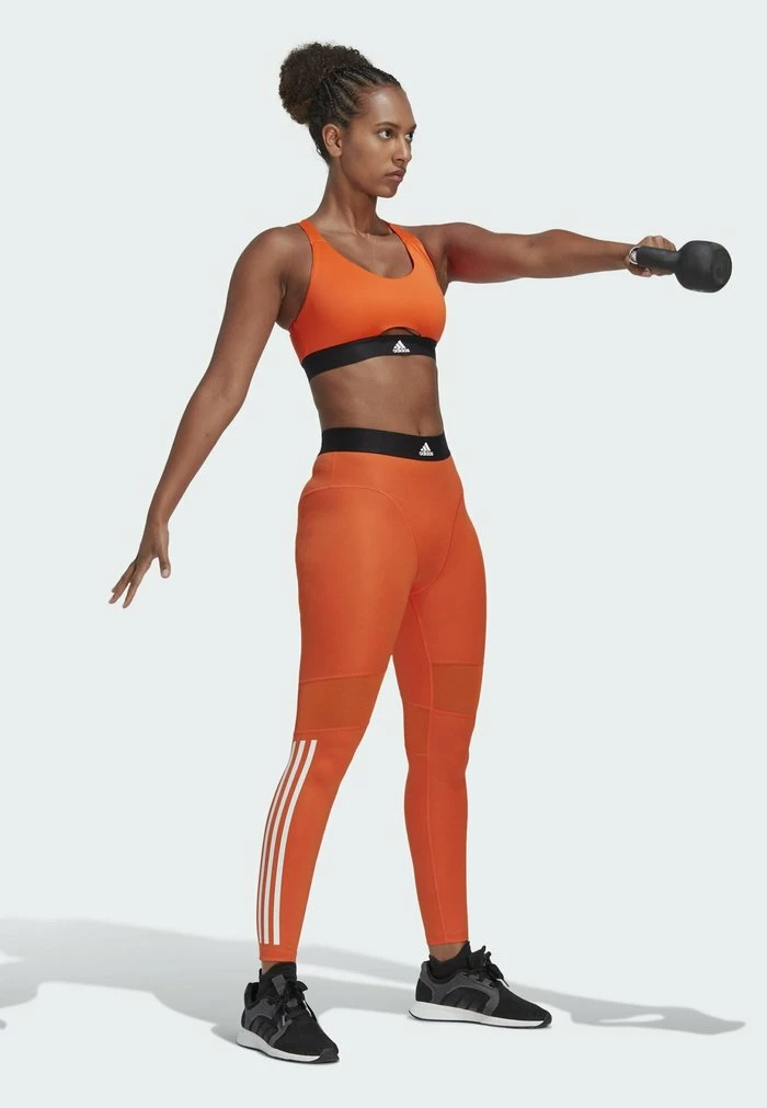 Adidas Performance HYPERGLAM - Leggings - Orange 3 Adidas Performance HYPERGLAM - Leggings - Orange
