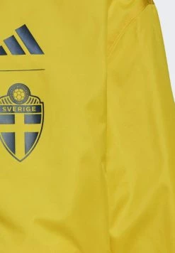 Adidas Performance SWEDEN SVFF ATHEM JACKET - National Team Wear - Blue -adidas Performance Shop 66fe535702c6445ba6f2d7a59f41726e