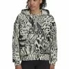 Adidas Performance FUTURE ICON ANIMAL PRINTED - Hoodie - Linen Green -adidas Performance Shop 681972a195424d859d6cb500b697c122