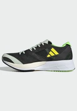 Adidas Performance ADIZERO ADIOS - Neutral Running Shoes - Core Black/beam Yellow/solar Green