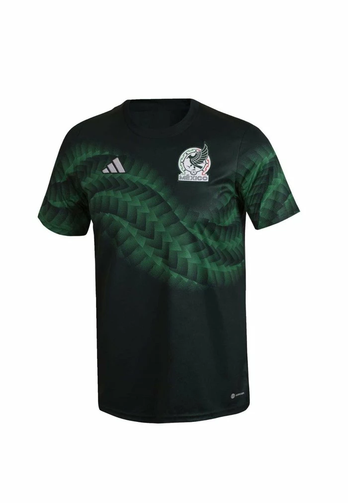 Adidas Performance MEXICO PRE-MATCH - Football Shirt - Green Night Vivid 3 Adidas Performance MEXICO PRE-MATCH - Football Shirt - Green Night Vivid