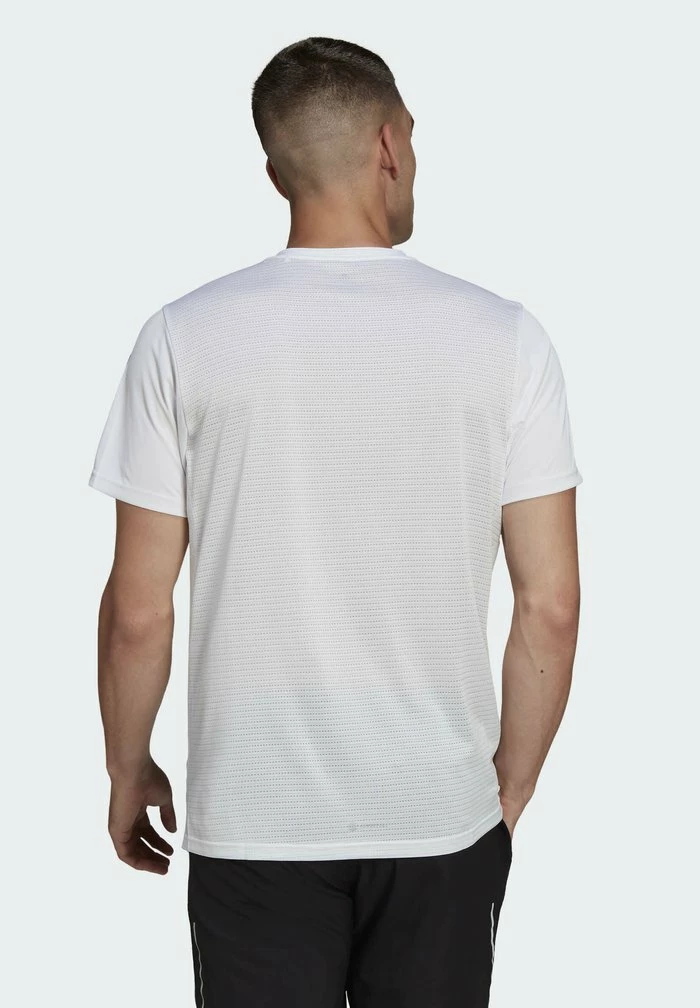 Adidas Performance Print T-shirt - White 5 Adidas Performance Print T-shirt - White - Image 3