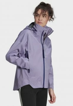 Adidas Performance TERREX - Waterproof Jacket - Purple -adidas Performance Shop 69bded4261f948698c034da03436c885