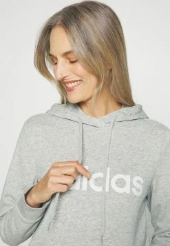 Adidas Performance Hoodie - Medium Grey Heather/white 11 Adidas Performance Hoodie - Medium Grey Heather/white -adidas Performance Shop 69eb2ffdf89444649fd3183cc7d08f0c