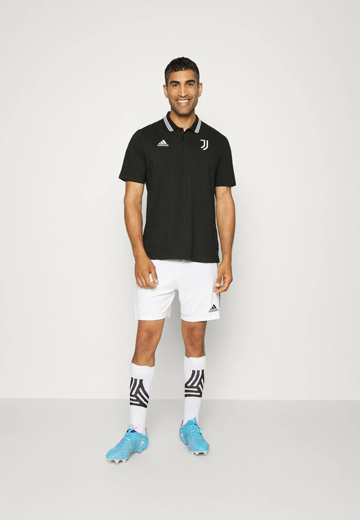 Adidas Performance JUVENTUS TURIN DNA - Polo Shirt - Black/white 4 Adidas Performance JUVENTUS TURIN DNA - Polo Shirt - Black/white - Image 2