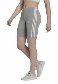Adidas Performance Leggings - Medium Grey Heather/white