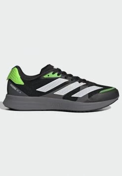 Adidas Performance ADIZERO RC 4 - Competition Running Shoes - Black/white/green -adidas Performance Shop 6a4779558dc349f0a4be012ca527db84