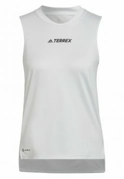 Adidas Performance W MT TANK - Sports T-shirt - White -adidas Performance Shop 6af83d04b84445a3bdbd24ae12ea40e3