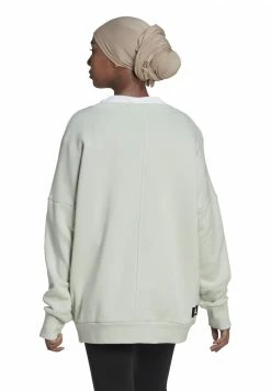 Adidas Performance W FI BOS CREW - Sweatshirt - Linen Green -adidas Performance Shop 6b91c44a78d748009092136ba2410425