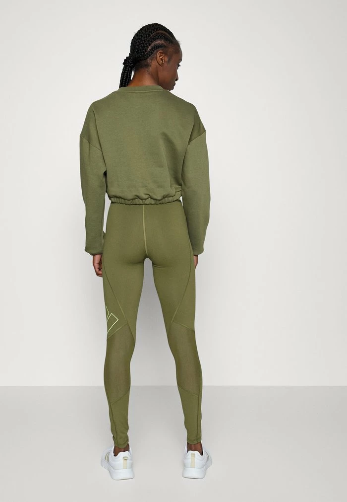 Adidas Performance Leggings - Focus Olive 5 Adidas Performance Leggings - Focus Olive - Image 3