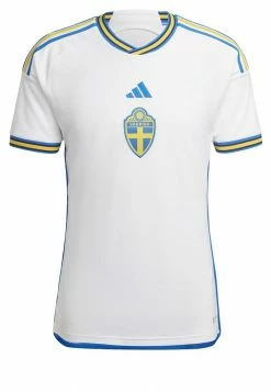 Adidas Performance SWEDEN SVFF AWAY - Football Shirt - White Glow Blue -adidas Performance Shop 6bcca6d0022540c3b0a6da35f1a9cf92