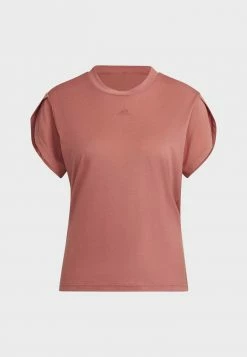 Adidas Performance FLORAL - Basic T-shirt - Red -adidas Performance Shop 6bfc0277b98b41758ebe08697ede72bd