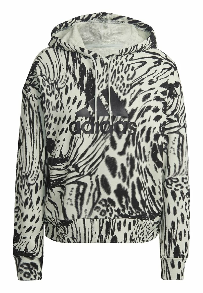Adidas Performance FUTURE ICON ANIMAL PRINTED - Hoodie - Linen Green 9 Adidas Performance FUTURE ICON ANIMAL PRINTED - Hoodie - Linen Green - Image 7