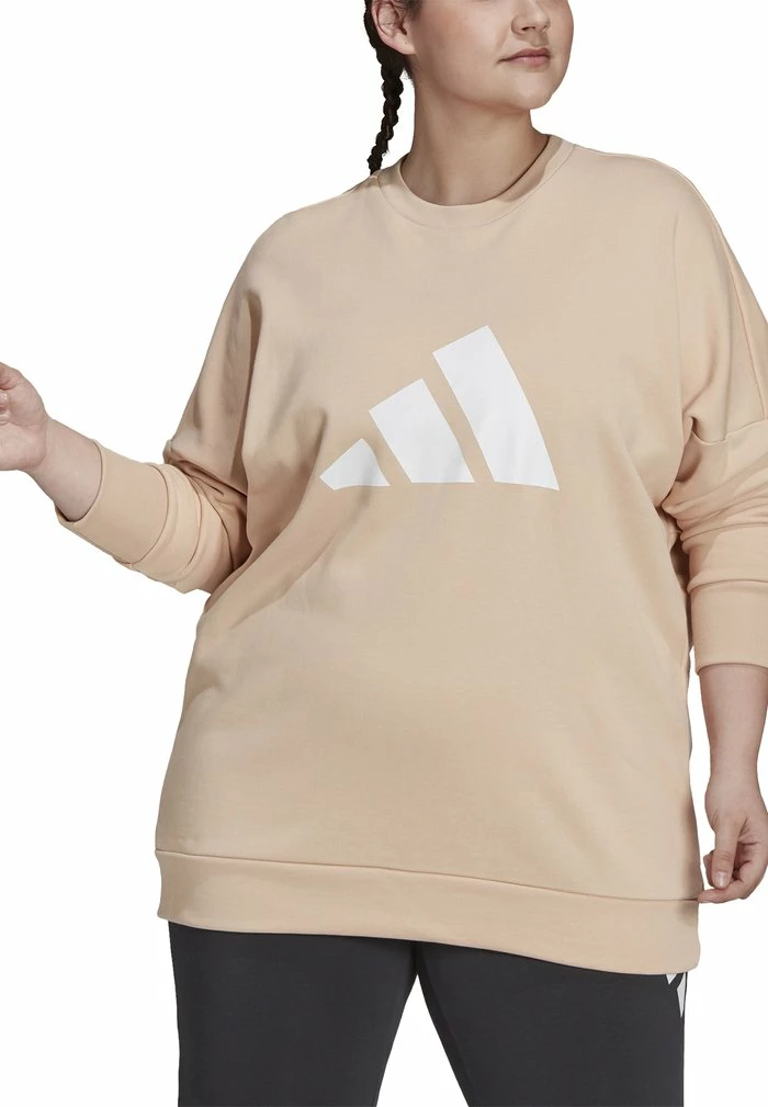 Adidas Performance FI 3B CREW SPORTS PRIMEGREEN PULLOVER SWEATSHIRT LOOSE - Sweatshirt - Halo Blush 6 Adidas Performance FI 3B CREW SPORTS PRIMEGREEN PULLOVER SWEATSHIRT LOOSE - Sweatshirt - Halo Blush - Image 4