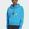 Adidas Performance ICONS FEEL FIERCE GRAPHIC - Sweatshirt - Blue -adidas Performance Shop 6c6a40a9c97d409985971d894b5017f6