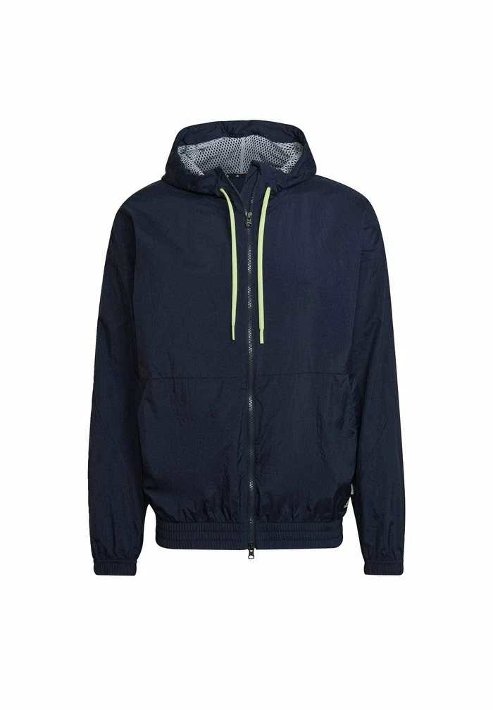 Adidas Performance Windbreaker - Blue 6 Adidas Performance Windbreaker - Blue - Image 4