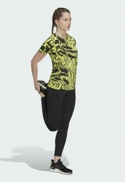 Adidas Performance Print T-shirt - Yellow 9 Adidas Performance Print T-shirt - Yellow -adidas Performance Shop 6ce7b52e563f464fafa2fcfb14df4729