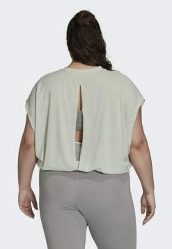 Adidas Performance HYPERGLAM - Print T-shirt - Green -adidas Performance Shop 6d040bc33c3f4b059c58b9171d57d182