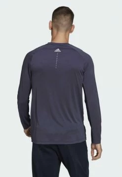 Adidas Performance LONG SLEEVE - Long Sleeved Top - Blue 7 Adidas Performance LONG SLEEVE - Long Sleeved Top - Blue -adidas Performance Shop 6d05bfa58eae48449f1a505540adcde1