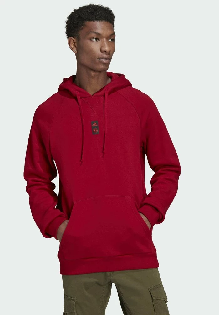 Adidas Performance Hoodie - Red 3 Adidas Performance Hoodie - Red