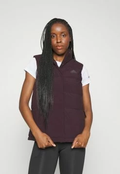 Adidas Performance HELIONIC VEST - Waistcoat - Shadow Maroon
