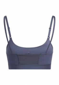 Adidas Performance AEROIMPACT LUXE - Light Support Sports Bra - Blue -adidas Performance Shop 6d851c882cf044c9ba4e176afce2a749