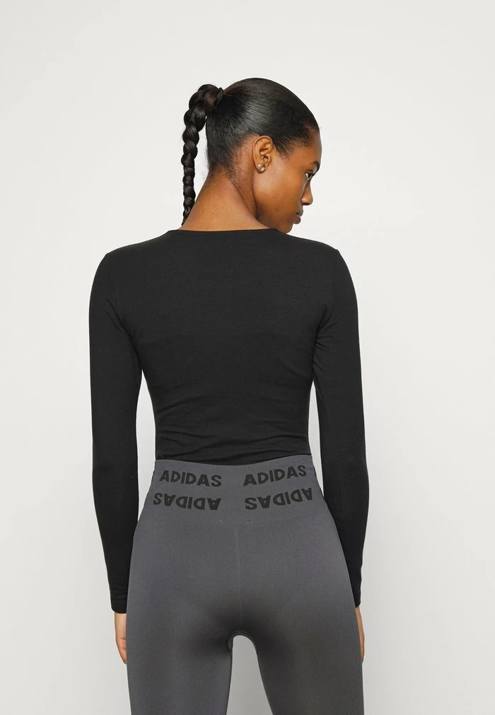 Adidas Performance STUDIO BODY - Tracksuit - Black/white 5 Adidas Performance STUDIO BODY - Tracksuit - Black/white - Image 3