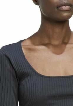 Adidas Performance W SL RIB CRO LS - Sports T-shirt - Carbon 12 Adidas Performance W SL RIB CRO LS - Sports T-shirt - Carbon -adidas Performance Shop 6dec266a06e74b6da3ee03246c5e383b