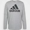 Adidas Performance Long Sleeved Top - Medium Grey Heather/black