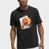 Adidas Performance POSTERIZE GRAPHIC - Sports T-shirt - Black -adidas Performance Shop 6e1514e36d0a48859c634b31aa1ba8ab