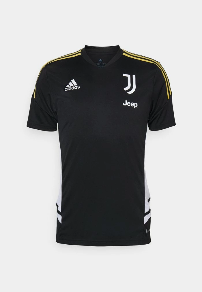 Adidas Performance JUVENTUS TURIN TRAININGS - Sports T-shirt - Black 8 Adidas Performance JUVENTUS TURIN TRAININGS - Sports T-shirt - Black - Image 6