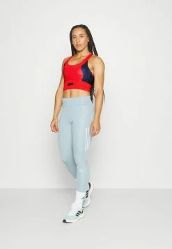 Adidas Performance RUN - Medium Support Sports Bra - Lush Red -adidas Performance Shop 6e9840016bd6448c8cb03aafc7768de1