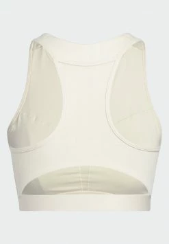 Adidas Performance Medium Support Sports Bra - White -adidas Performance Shop 6f9351ad12fc4393aee8fadf61e26357