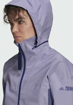 Adidas Performance TERREX - Waterproof Jacket - Purple -adidas Performance Shop 6fa075480de34076b9dff27c32bf80ff