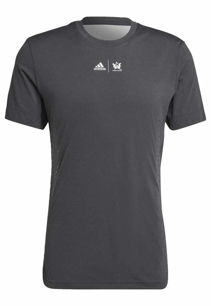 Adidas Performance NEW YORK CITY PRINTED TENNIS - Print T-shirt - Grey 6 Adidas Performance NEW YORK CITY PRINTED TENNIS - Print T-shirt - Grey - Image 4
