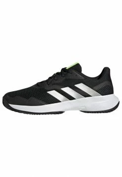 Adidas Performance COURTJAM - Clay Court Tennis Shoes - Black