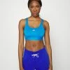 Adidas Performance MOVE - Medium Support Sports Bra - Bright Blue -adidas Performance Shop 70f04e1deb294f14b884f30d45add1ea