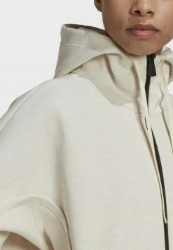 Adidas Performance MODERN - Zip-up Sweatshirt - Beige -adidas Performance Shop 7179fa2e0a274bd69d8d6bc3a8758134