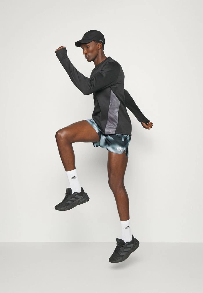 Adidas Performance RUN ICONS SHORT - Sports Shorts - Multicolor/white/black 4 Adidas Performance RUN ICONS SHORT - Sports Shorts - Multicolor/white/black - Image 2