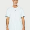 Adidas Performance Basic T-shirt - Blue 1 Adidas Performance Basic T-shirt - Blue -adidas Performance Shop 71ba8a9d5bd547d0abf40118722aef98