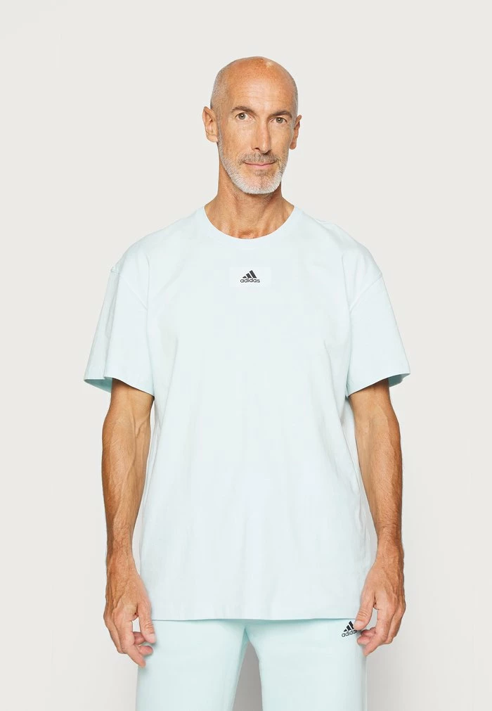 Adidas Performance Basic T-shirt - Blue 3 Adidas Performance Basic T-shirt - Blue
