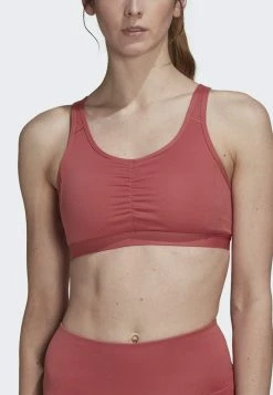 Adidas Performance COREESSENTIALS MEDIUM-SUPPORT - Medium Support Sports Bra - Red -adidas Performance Shop 71f75848eecd40768c265ad12ea9ecf7