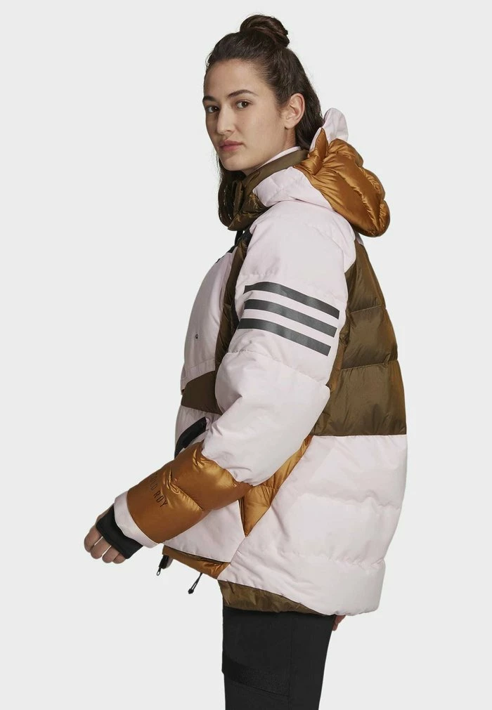 Adidas Performance Winter Jacket - Brown, Pink 6 Adidas Performance Winter Jacket - Brown, Pink - Image 4