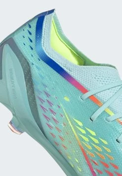 Adidas Performance SPEEDPORTAL 1 FG - Moulded Stud Football Boots - Clear Aqua Solar Red Power Blue -adidas Performance Shop 726a93fbf21947618fa5c0b6966b3bc8