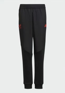 Adidas Performance MESSI TAP LIONEL - Tracksuit Bottoms - Black/app Solar Red -adidas Performance Shop 7284e90a4cfd49dcadefad930aa00003