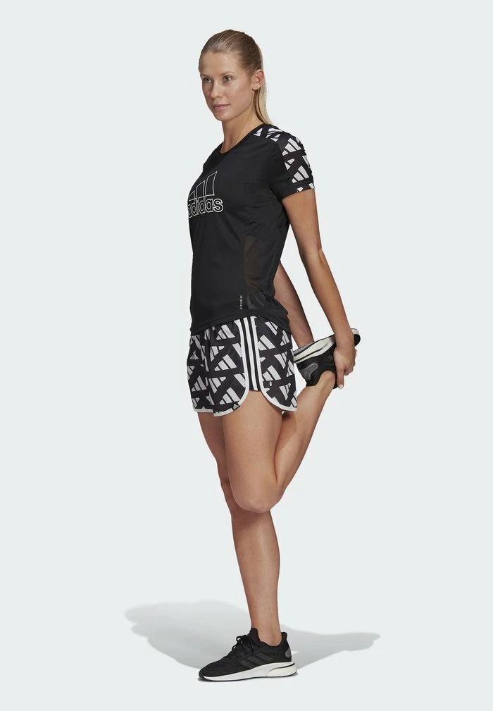 Adidas Performance SHORTS - Sports Shorts - White/black 4 Adidas Performance SHORTS - Sports Shorts - White/black - Image 2